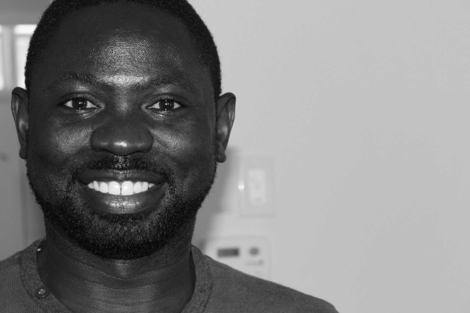 Portrait of Ayobami smiling